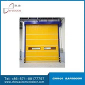 پی وی سی کے ساتھ فاسٹ فیبرک رولنگ ڈور